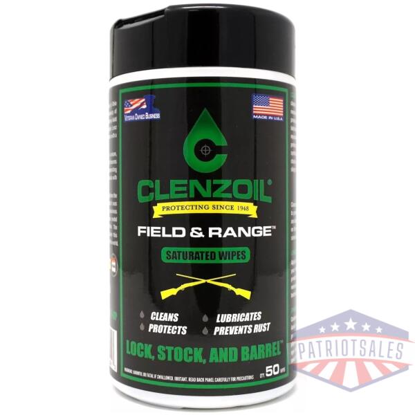 Clenzoil Field & Range Saturated Wipes
