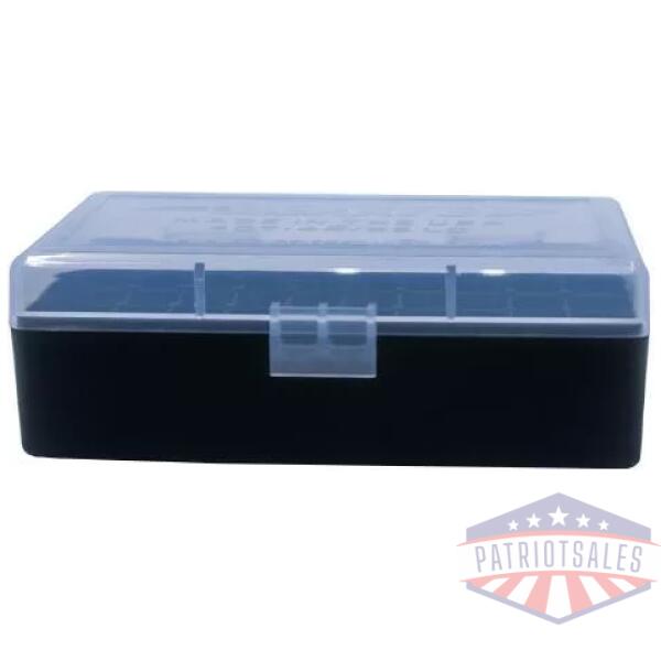 Berry's Ammo Box #407 - .44 cal 50/rd Clear/Black