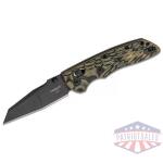Hogue Deka ABLE Lock Folding Knife 3-1/4" Wharncliffe Blade Black Cerakote Finish G-Mascus Green