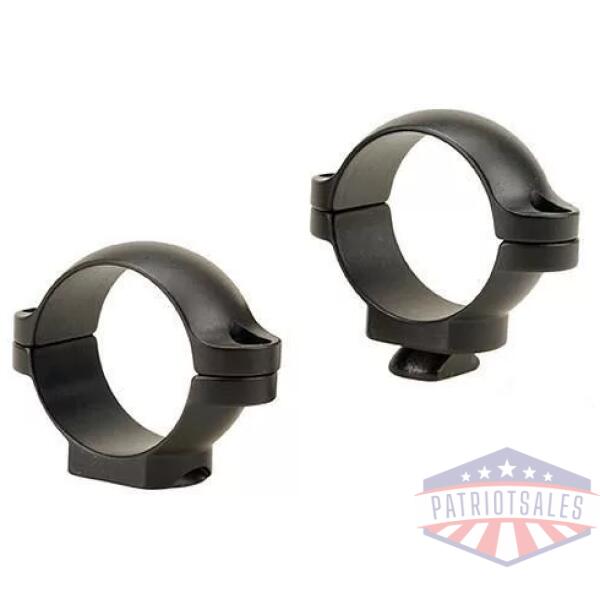 Leupold 2-Piece STD Windage Adjustable Steel Rings 1" Low Matte