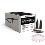 Nosler Ballistic SilverTip Hunting Bullets .270 cal .277" 130 gr SBT-BSTIP 50/ct