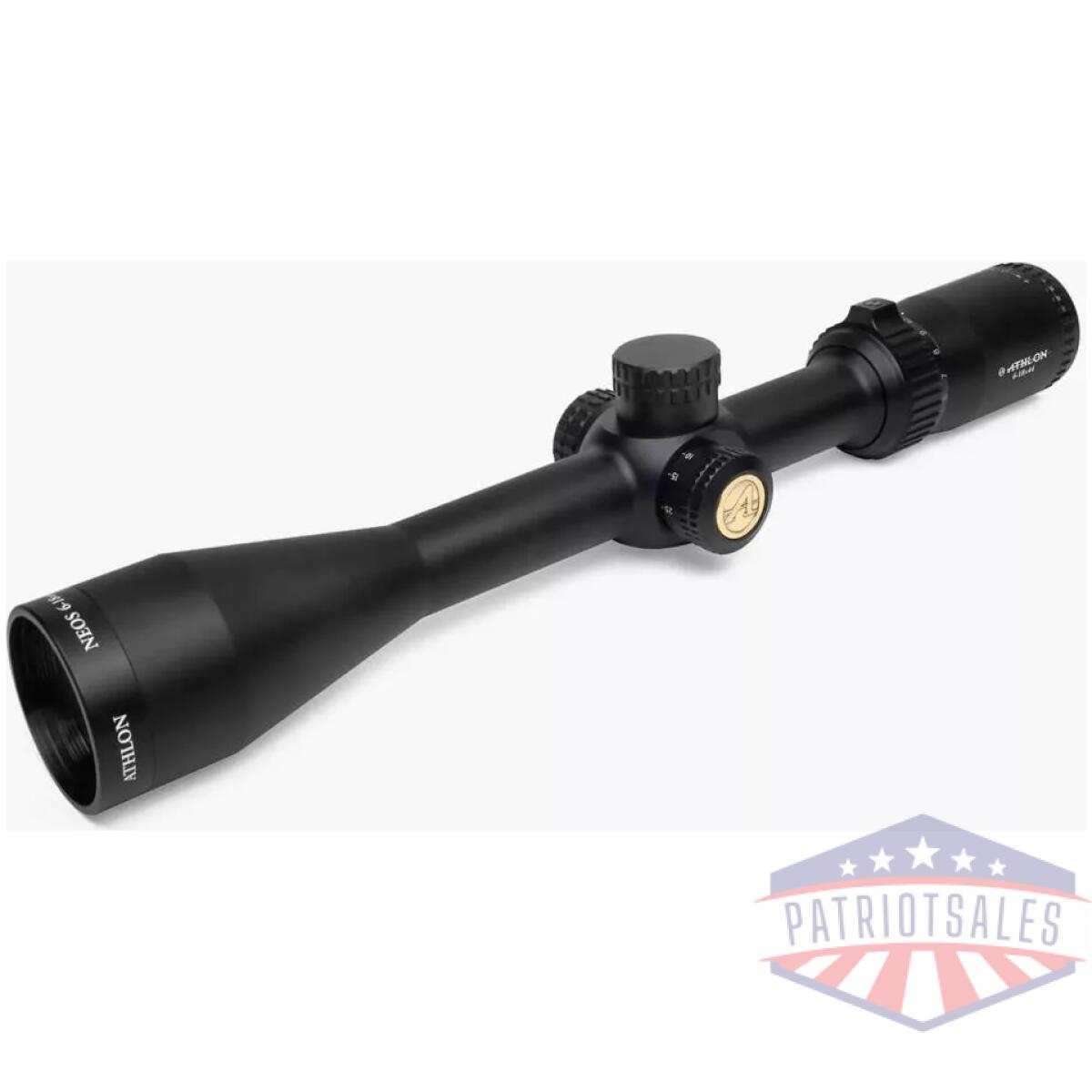 Athlon neos rifle scope 6-18x44 1" sfp center x moa non-illum black - image 1