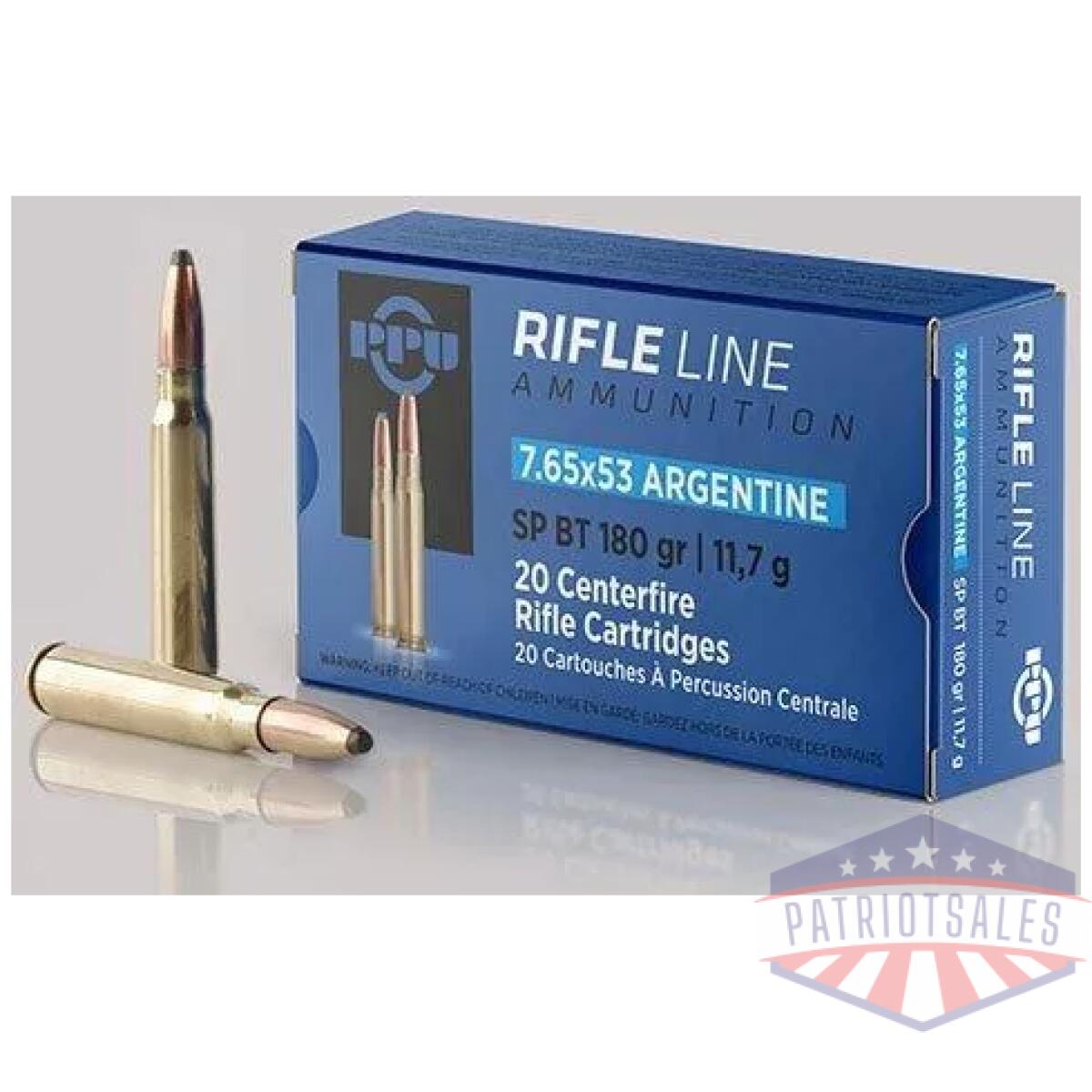 Https3a2f2fmedia. Chattanoogashooting. Com2fimages2fproduct2foqpp7as2foqpp7as. Webp - ppu rifle ammunition 7. 65mm x 53 argentine 180 gr sp 2542 fps 20/ct - https3a2f2fmedia. Chattanoogashooting. Com2fimages2fproduct2foqpp7as2foqpp7as