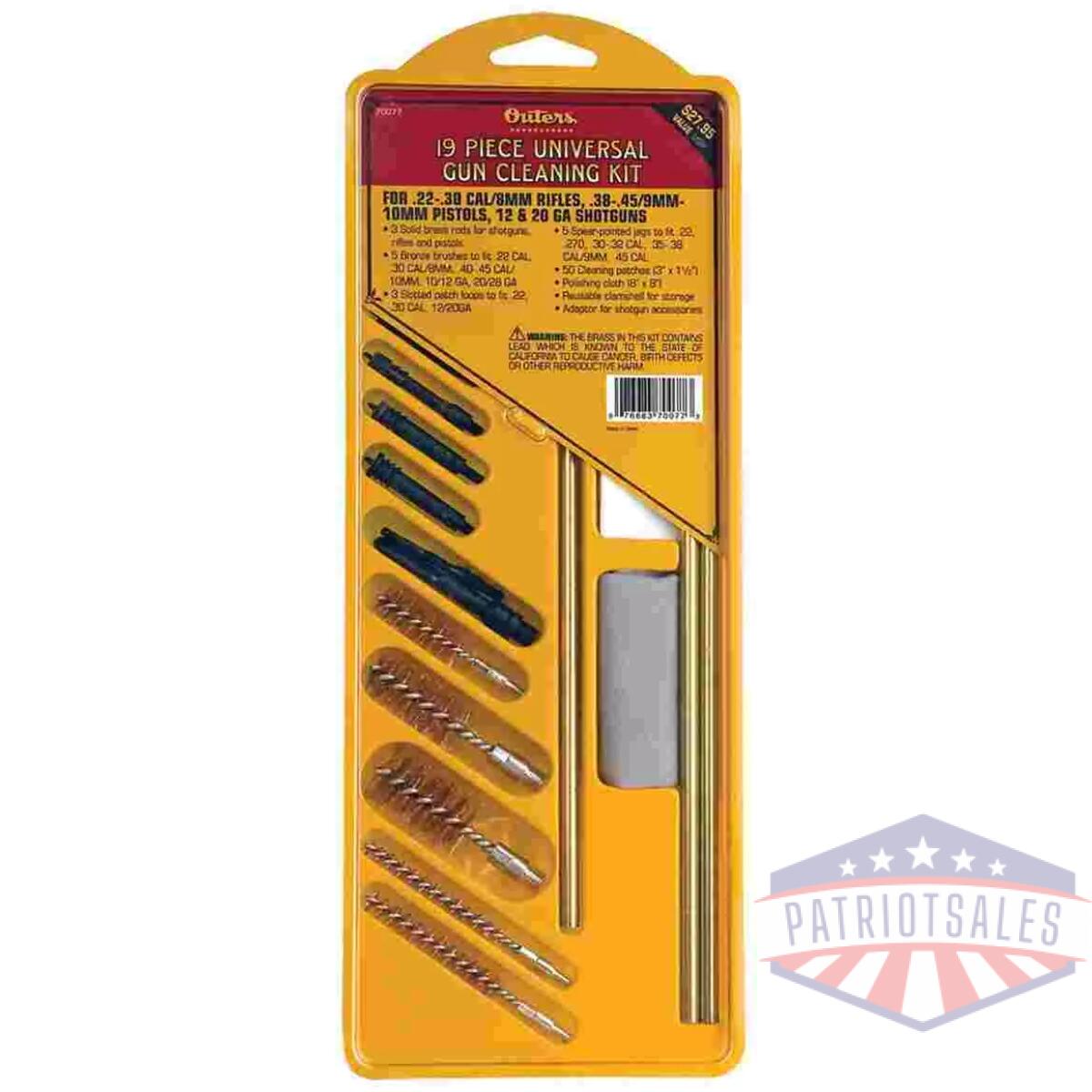 Https3a2f2fmedia. Chattanoogashooting. Com2fimages2fproduct2fou700772fou70077. Webp - outers 19 piece universal gun cleaning kit - https3a2f2fmedia. Chattanoogashooting. Com2fimages2fproduct2fou700772fou70077