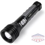 Police Security Flashlights Twin Power Flashlight 600 Lumens Black