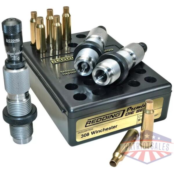 Redding Premium Series Deluxe 3-Die Set 6mm Creedmoor