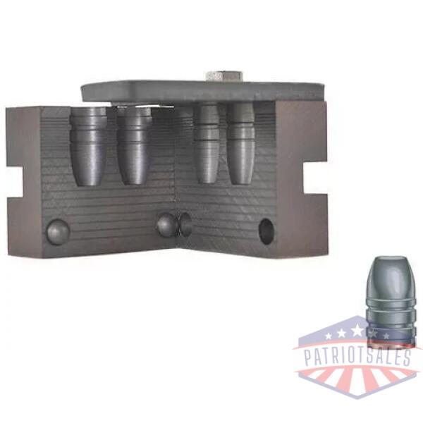 RCBS Flat Nose Rifle Bullet Mould - Double Cavity .458" 300 gr