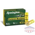 Remington Express Buckshot Shotgun Ammo 20 ga 2 3/4" 3 3/4 dr 20 plts #3B 1220 fps 5/ct