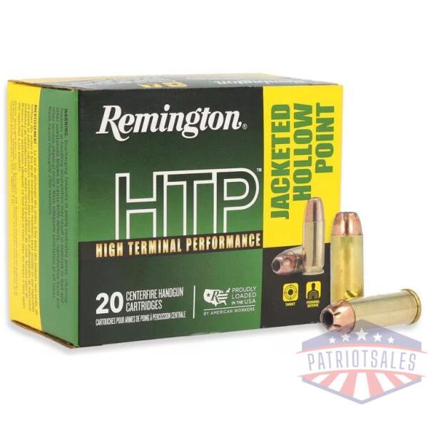 Remington HTP Handgun Ammunition .45 Colt 230gr JHP 850 fps 20/ct