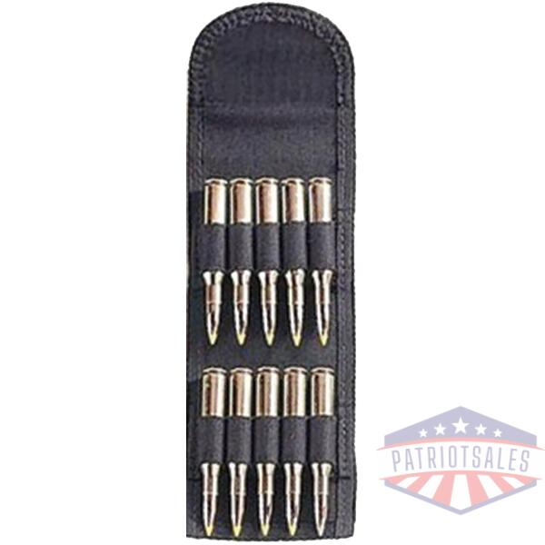 Uncle Mike's Plain Black Cartridge Carrier Folding Rifle