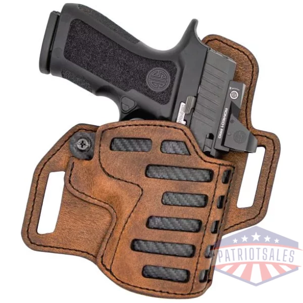Versacarry Compound OWB Holster Size 2 for 1911 Brown RH