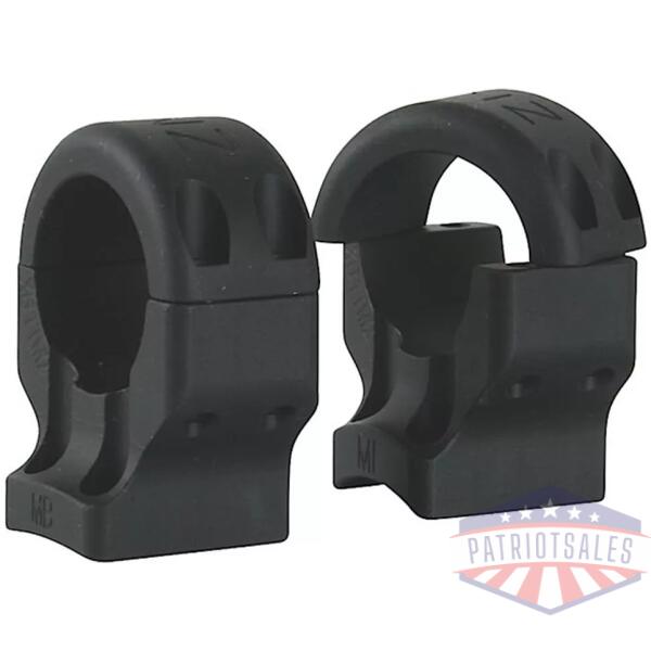 DNZ Hunt Masters 2-Piece Scope Mount - Browning X-Bolt 4 Screws 1" Medium Black