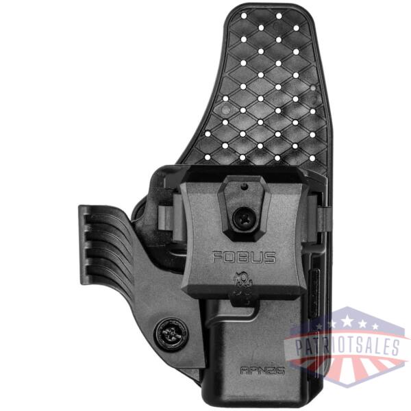 Fobus Handgun Holster OWB Paddle IWB Clip Wing & Sweatguard Appendix for Glock 26 & 27 Gen 1-4 Black Ambi