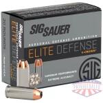 Sig Elite V-Crown Handgun Ammunition 10mm Auto 180 gr JHP 1250 fps 20/ct