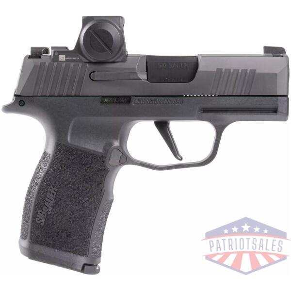 Sig Sauer P365X Compact Handgun 9mm 12rd Magazines (2) 3.1" Barrel Black with Romeo-X Red Dot