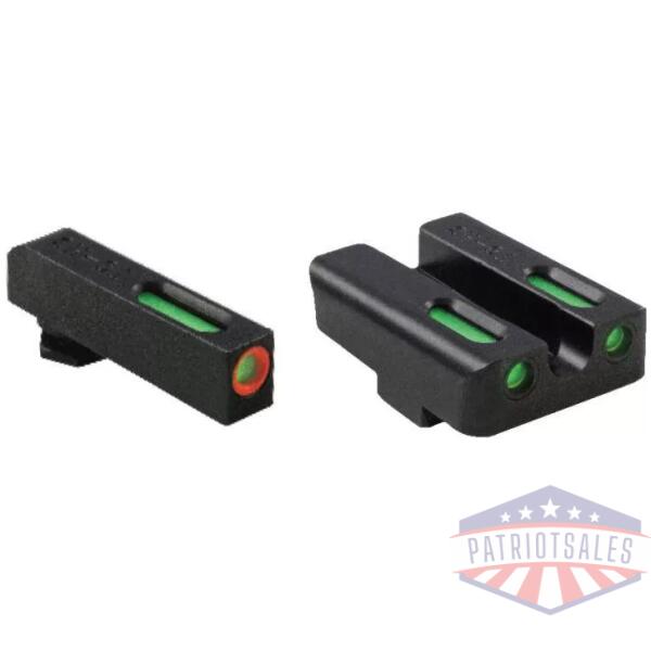 Truglo TFX Pro Tritium/Fiber-Optic Day/Night Sight - Walther PPS/M2 Set Pro ORN