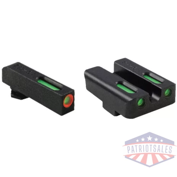 Truglo TFX Pro Tritium/Fiber-Optic Day/Night Sight - Walther PPS/M2 Set Pro ORN