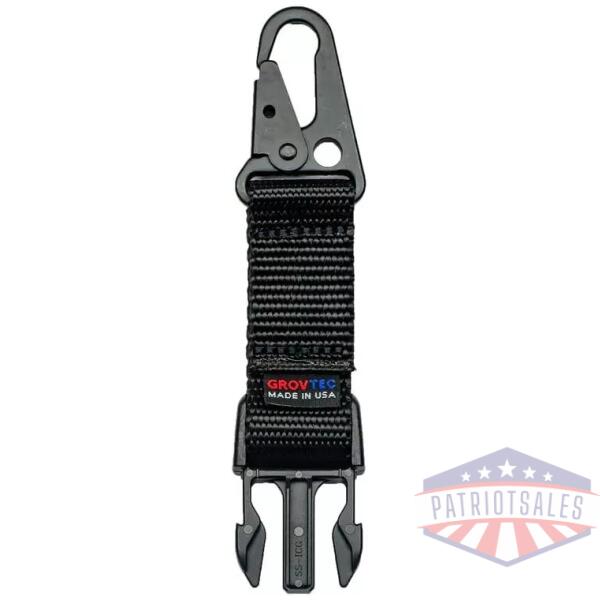 GrovTec Snap Hook Buckle Accessory Black