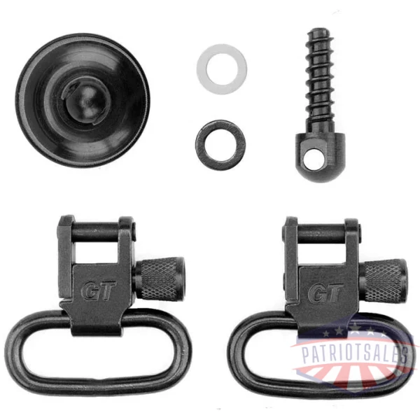 Grovtec Shotgun Locking Swivel Set for Remington 870 Express 12 ga Black