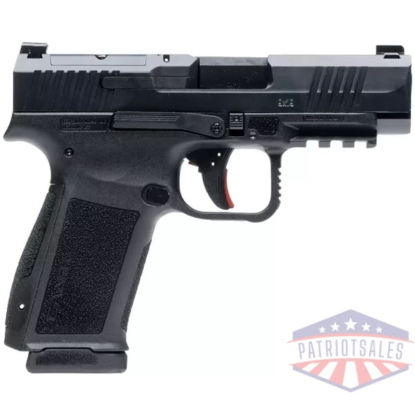 Canik Mete MC9LS Handgun 9mm Luger 10rd Magazines(2) 3.71" Barrel Optic Ready Black