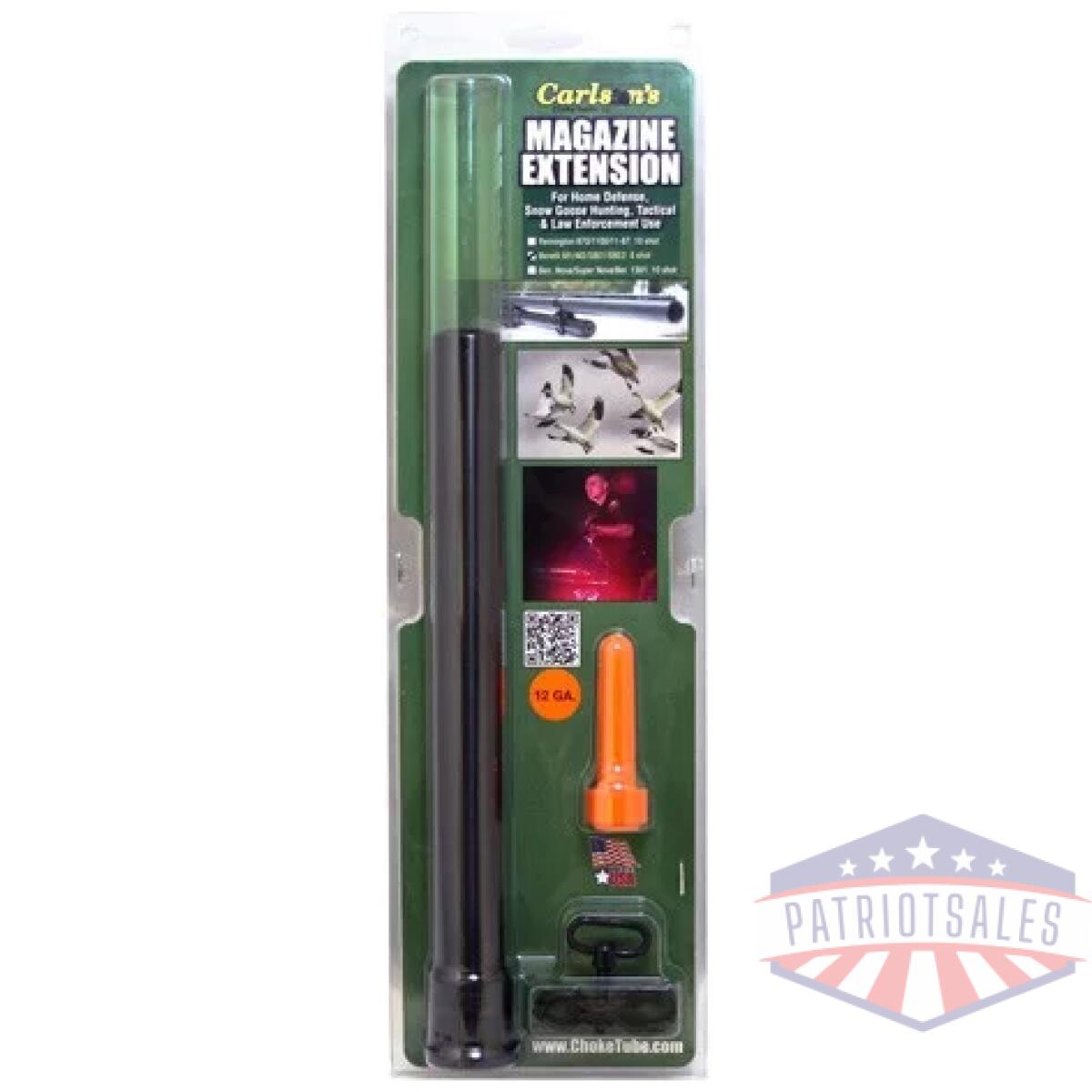 04501. Webp - carlsons magazine extension - benelli m1/m2/sbe 8-shot 12ga - 04501