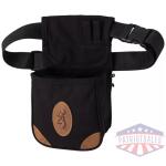 BROWNING LONA CANVAS SHELL - POUCH W/BELT BLACK/BROWN