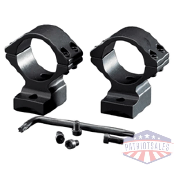 BROWNING 2PC INTEGRL SCOPE MNT - SYSTEM FOR 1" T-BOLT BLK MATTE