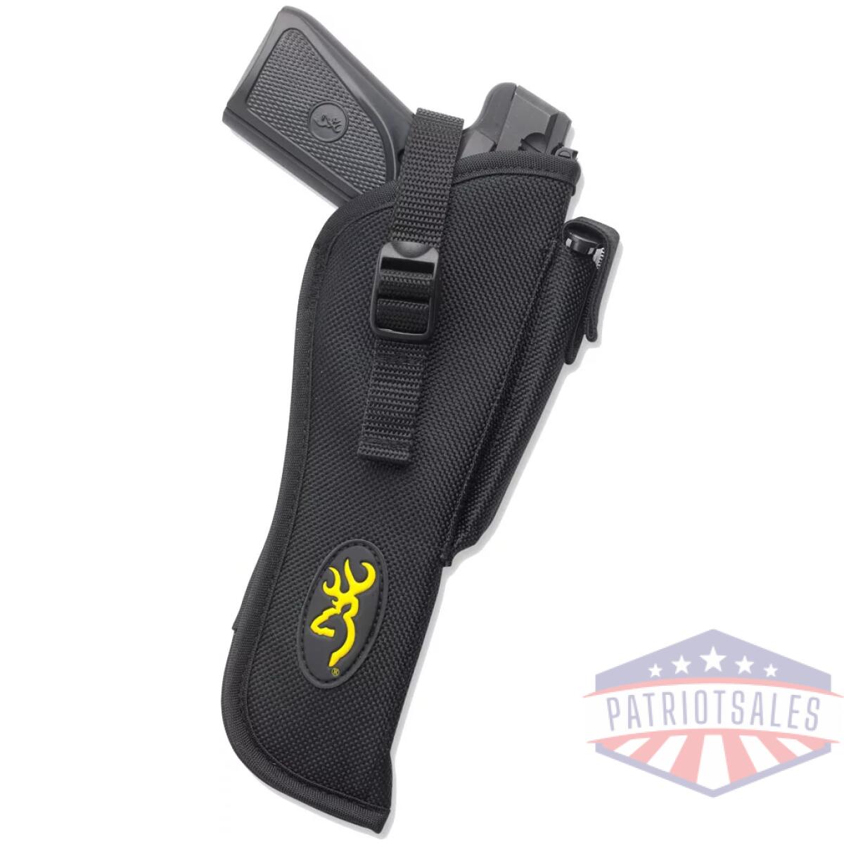 12902012_2-2. Webp - browning belt holster w/mag - pouch buck mark pistol rh blck - 12902012 2 2