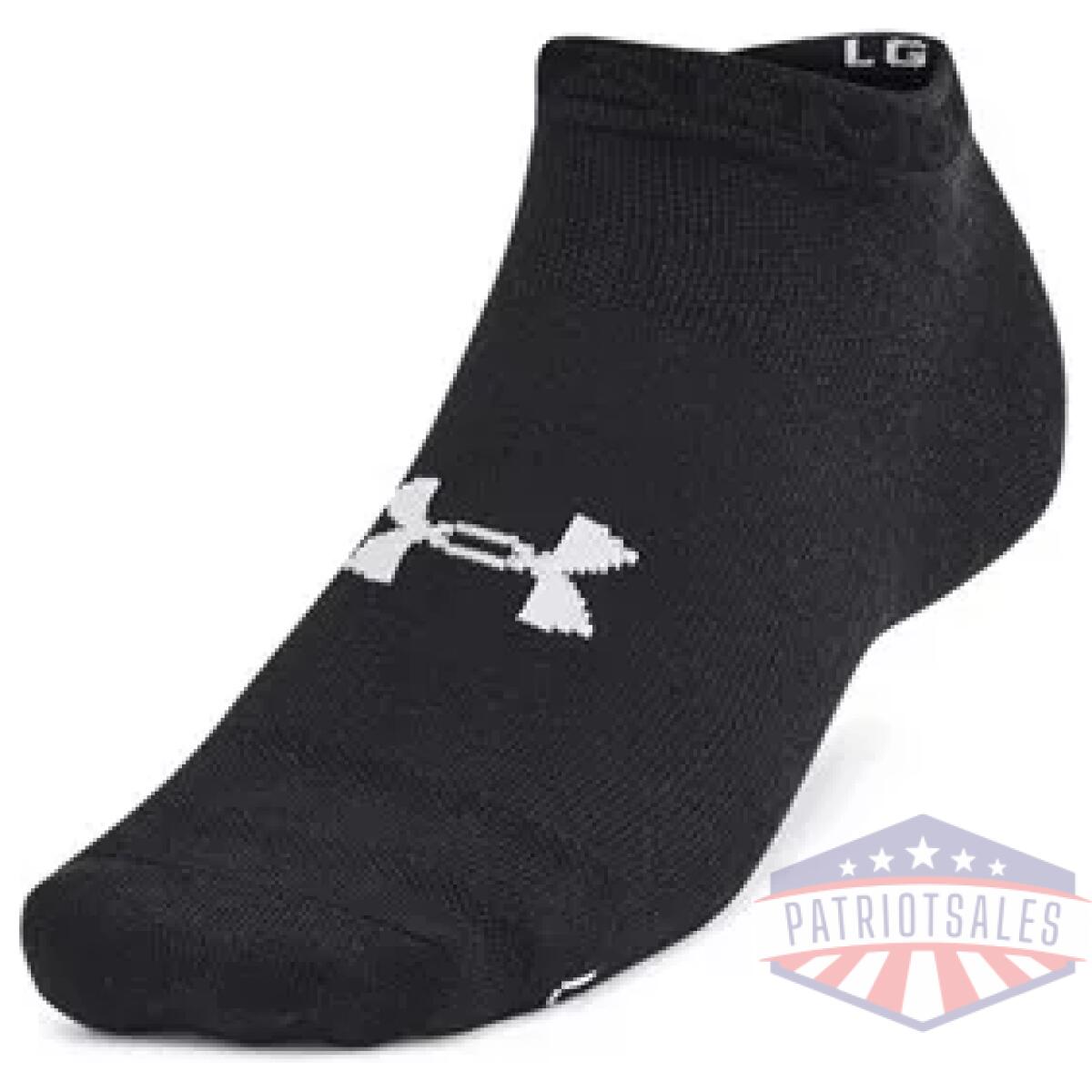1386239001xl. Webp - unisex ua essential 6-pack low cut socks - 1386239001xl
