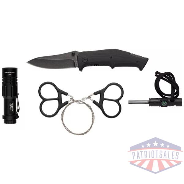 BROWNING OUTDOORSMAN SURVIVAL - KNIFE LIGHT SAW FIRESTARTER