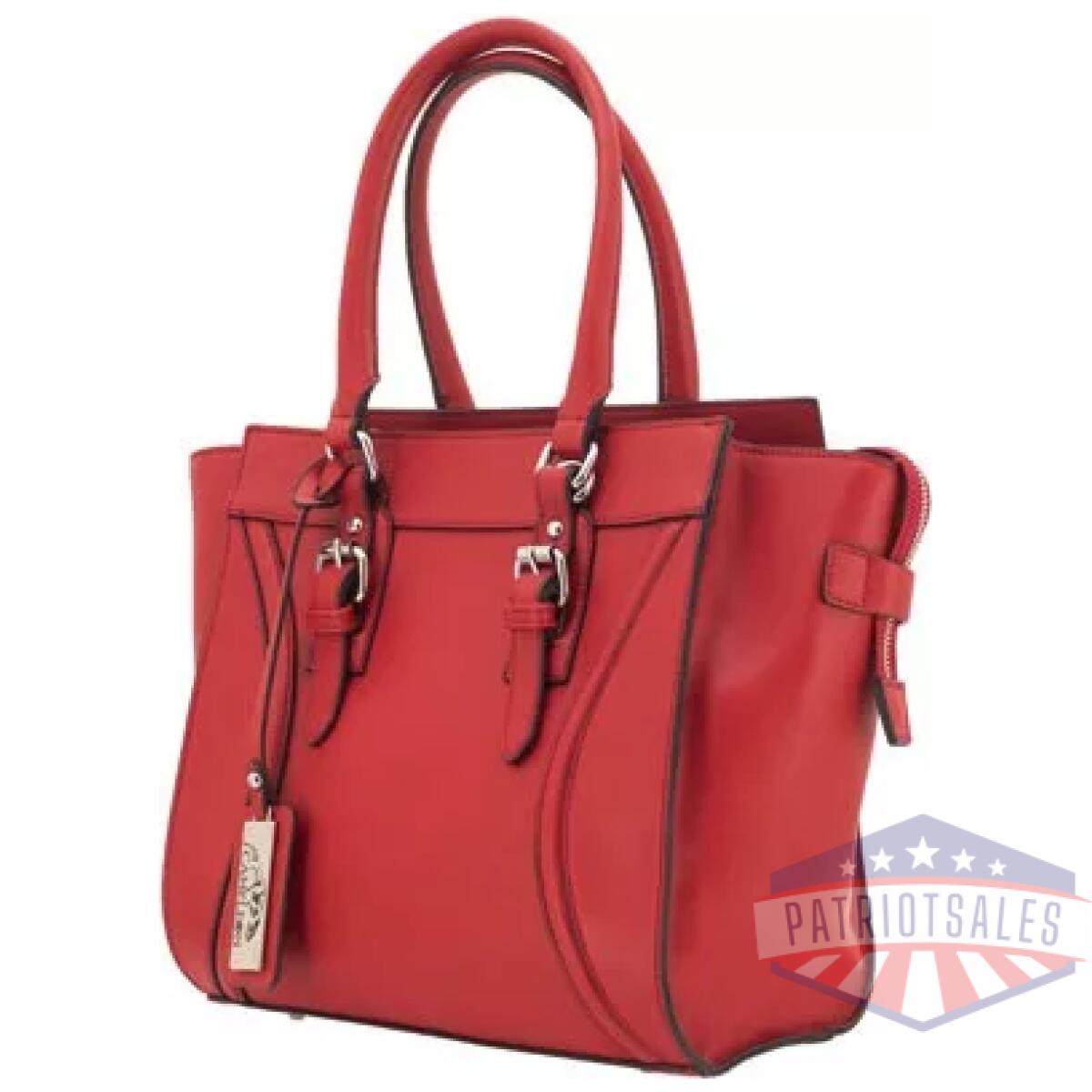 49145c. Webp - cameleon aphaea conceal carry - purse tote style red - 49145c