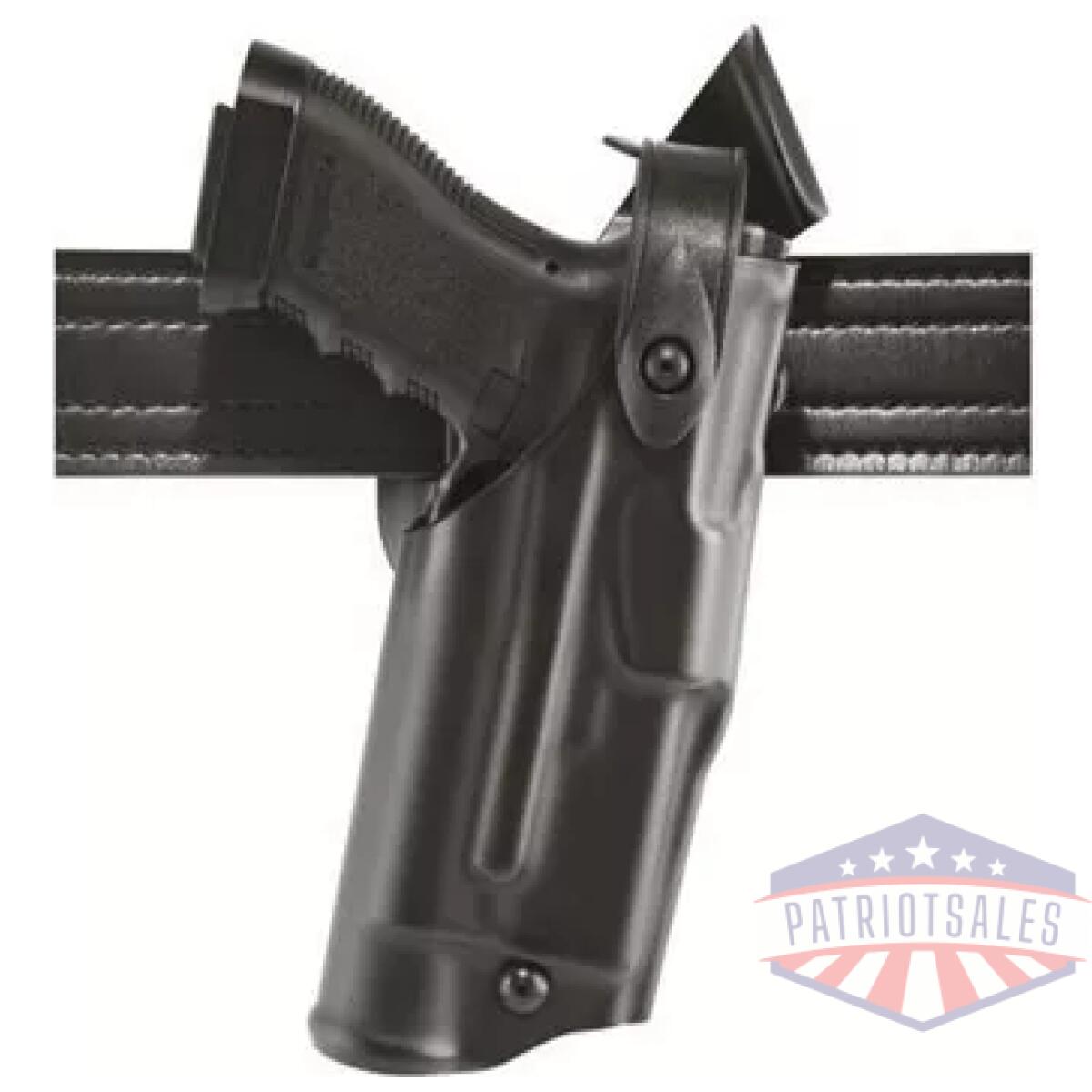 6360-8325-61. Webp - model 6360 als/sls mid-ride, level iii retention duty holster for glock 17 w/ light - 6360 8325 61