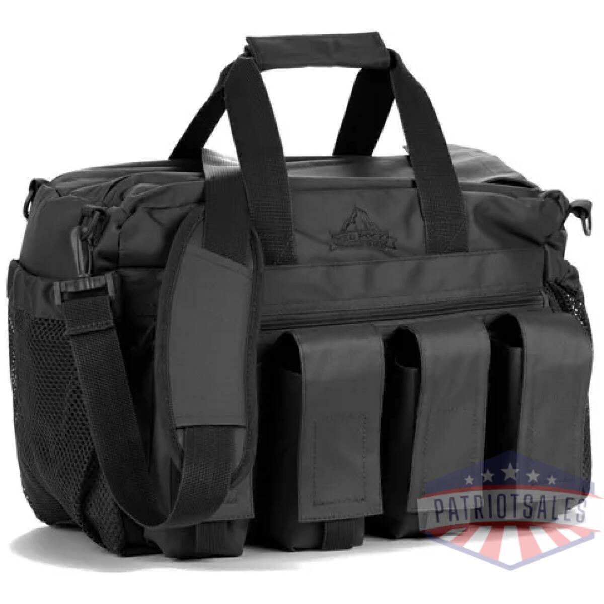 80265blk_1. Webp - red rock deluxe range bag blk - fold out work/cleaning gun mat - 80265blk 1