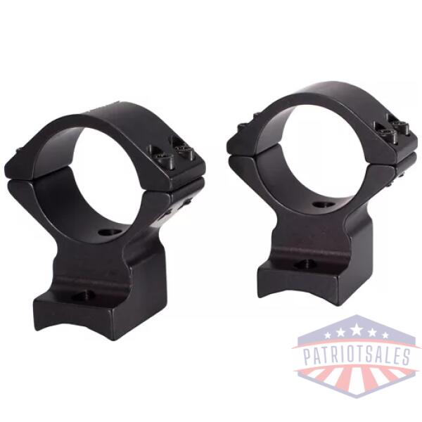 TALLEY RINGS LOW 1" KIMBER 84M - CURRENT PROD 8-40 BLK ANODIZED
