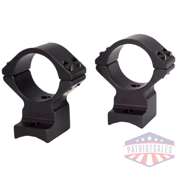TALLEY RINGS LOW 1" KIMBER 84M - CURRENT PROD 8-40 BLK ANODIZED