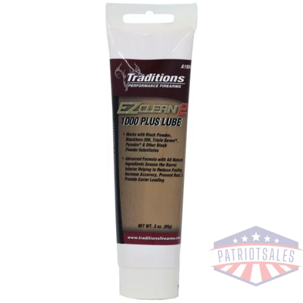 TRADITIONS EZ CLEAN II 1000 - PLUS BULLET LUBE 3OZ TUBE