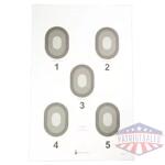 ACTION TGT 5 BULLSEYE CRM 100PK