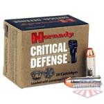 hornady critical defense 44 sw - special 165gr ftx 20rd 10bx/cs