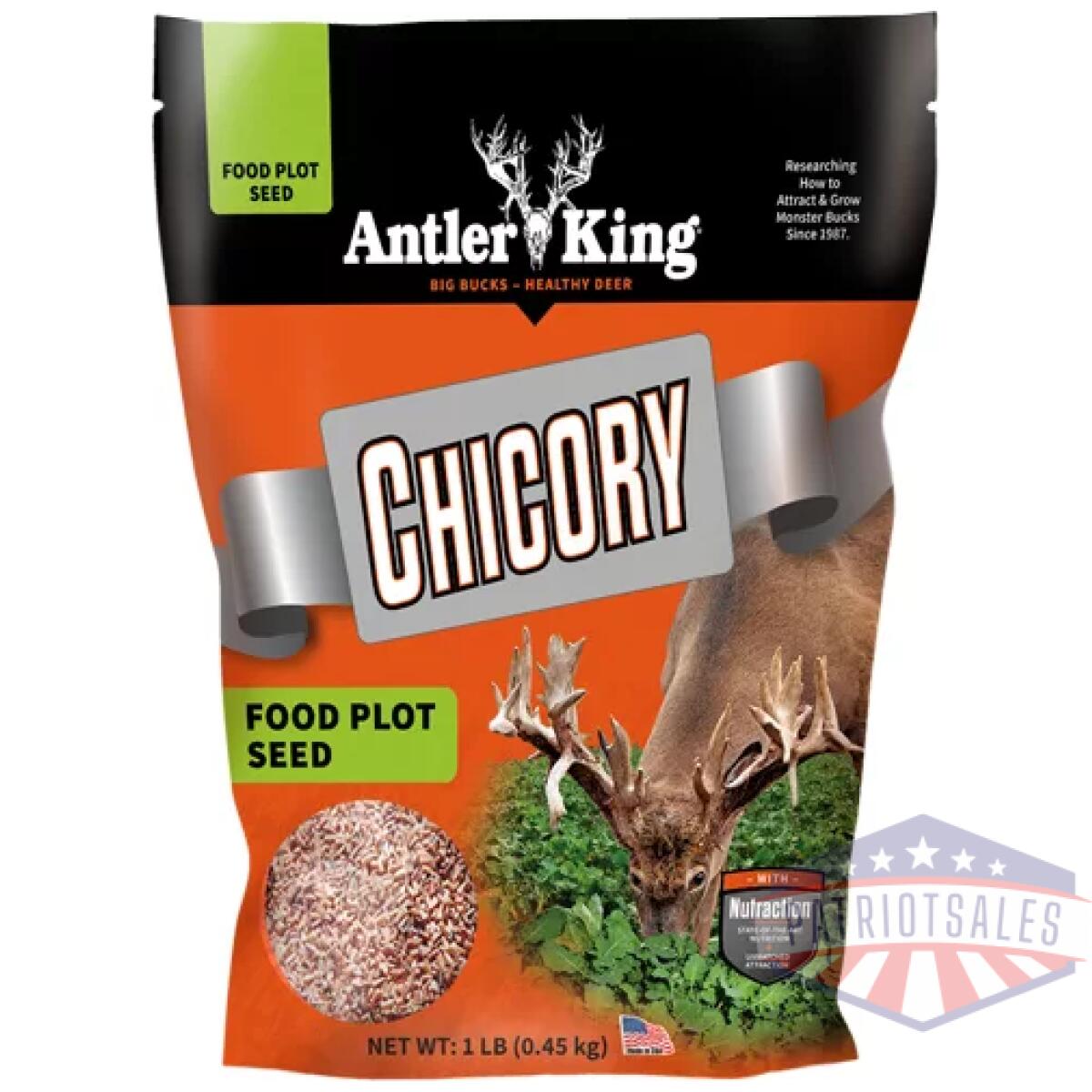 Akc1_1. Webp - antler king chicory 1# bag - perennial 1/4 acre - akc1 1