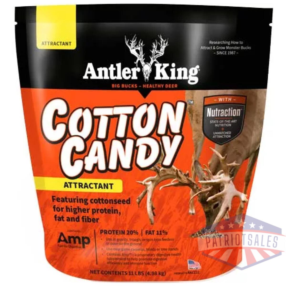 Akcc5. Webp - antler king cotton candy - attractant 5# bag - akcc5