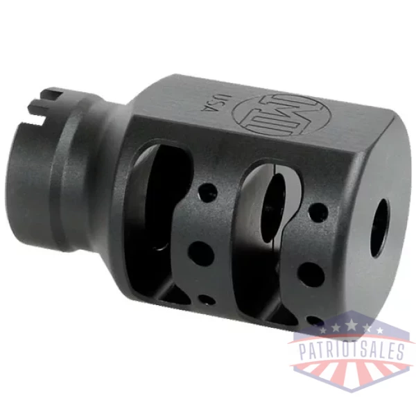 MI ALPHA TANK BRAKE 1/2X28 9MM - BLACK MATTE NITRIDE