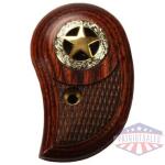 BOND ARMS GRIP STANDARD LAM. - ROSEWOOD W/2-TONE STAR
