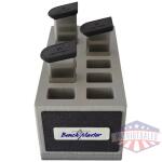 BENCHMASTER DOUBLE STACK 9MM - 12 UNIT MAG RACK
