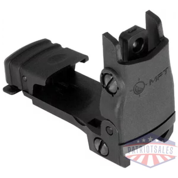 MFT REAR BACK UP POLYMER SIGHT - FLIP UP WINDAGE ADJUSTMENT