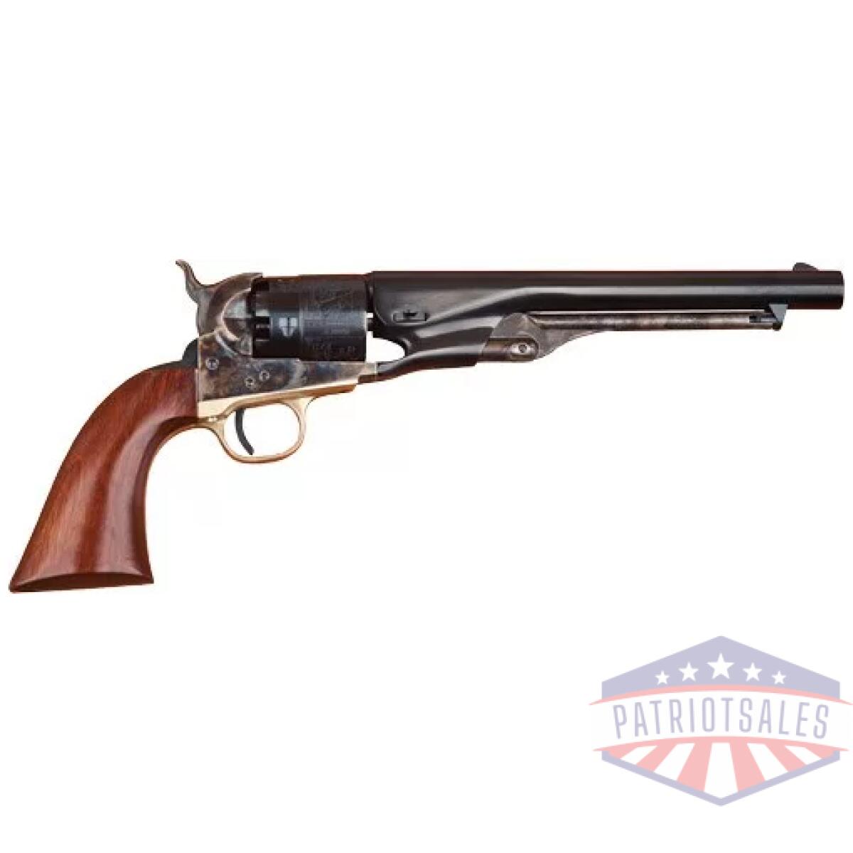 Ca047. Webp - cimarron 1860 army civilian - 44 caliber 8" walnut - ca047