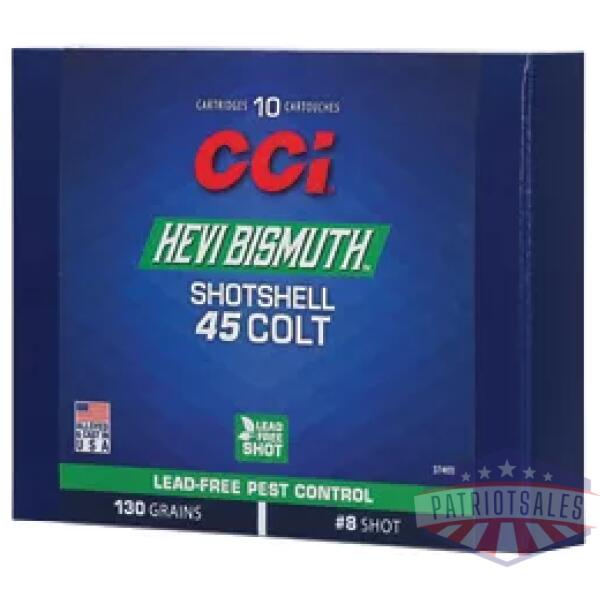 CCI 45 COLT BISMUTH SHOTSHELL 10/200