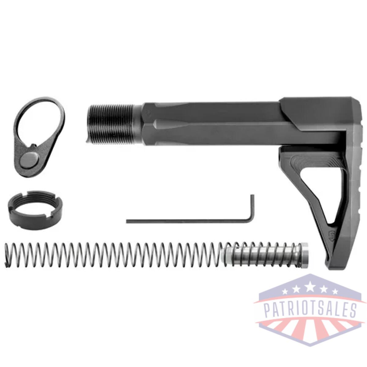 Cmsa. Webp - phase 5 mini stock assembly - carbine tube ar-15 black - cmsa