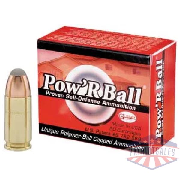 CORBON POW'RBALL 9MM+P 100GR 20/500