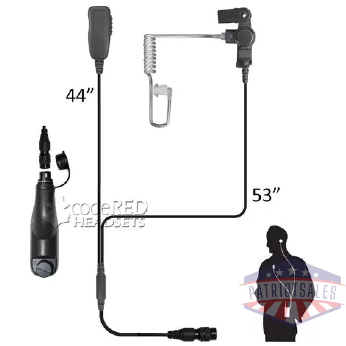 Crd02335. Webp - investigator two-wire microphone - crd02335
