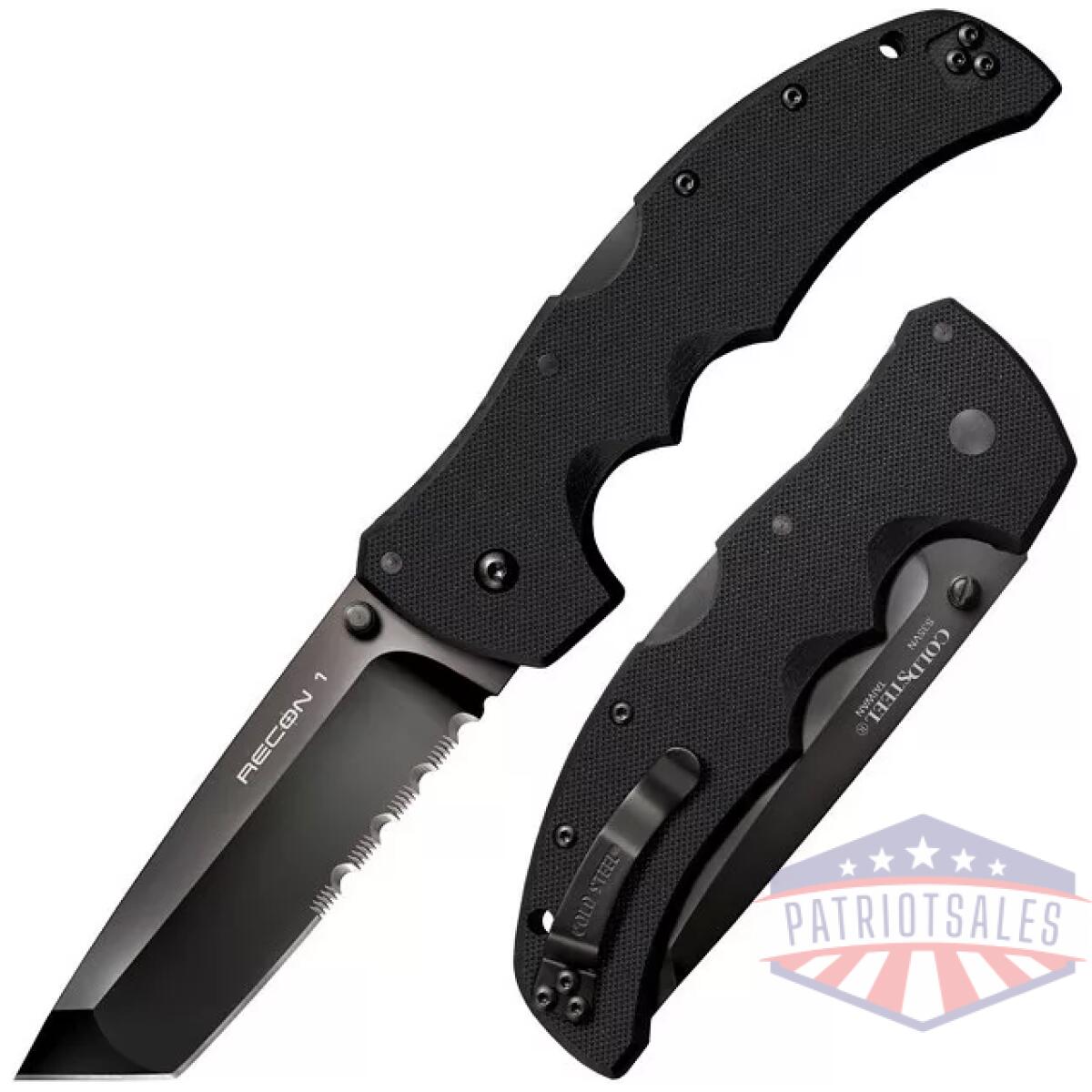 Cs-27bth. Webp - recon 1 tanto half serrated - cs 27bth